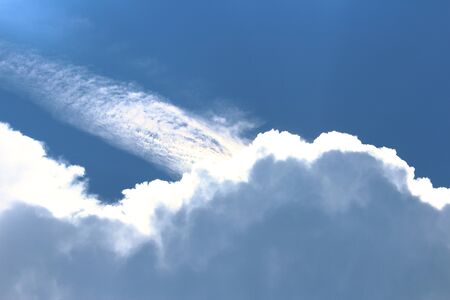 Storm front. Cloudsの写真素材