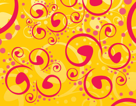 Floral abstract color background - vectorのイラスト素材