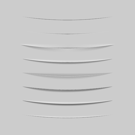 Collection of Dividers for Web Designのイラスト素材