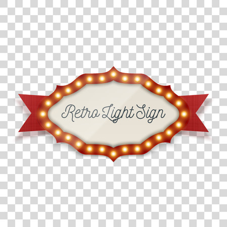Vector retro Frame Template with Textのイラスト素材