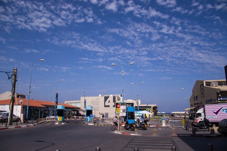View of Tel Aviv streetsのeditorial素材