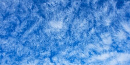 Altocumulus cloudscape textureの写真素材