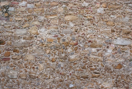 Ancient stone wall texture