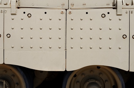Texture of side skirt of Israeli Merkava Mark III tankのeditorial素材