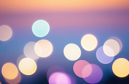 Abstract blurred rainbow glitter background. Bright and colorful background.の写真素材