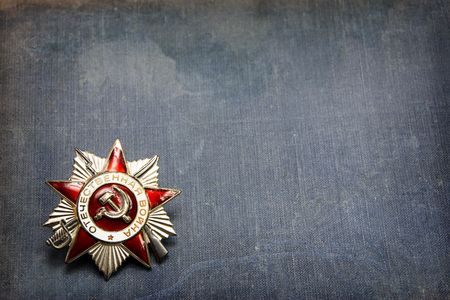 Postcard to the Day of Victory over fascism in World War IIの写真素材