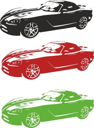 Vector illustration of an carのイラスト素材