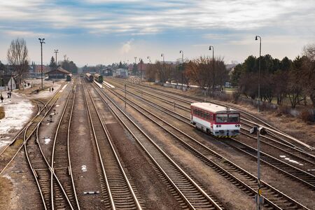Train station from above