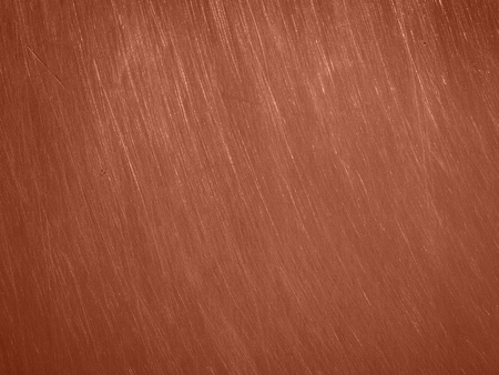 the copper sheet metal texture with scratchesの写真素材