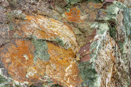 close-up of natural granite stone as abstract background