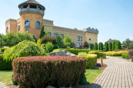 Inwald, Malopolskie Voivodeship Poland - June 27 2021: Park of Miniatures World of Dreams is an extraordinary place where you will admire miniature buildings.のeditorial素材