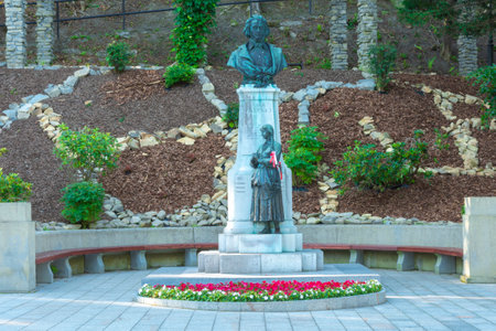 Krynica Zdroj, MaÅopolskie Voivodeship / Poland - July 16 July 2022: Krynica-Zdroj - a city in Poland located in the MaÅopolskie Voivodeship, in Nowosadecki County, the seat of theのeditorial素材