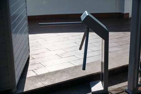 turnstile in outdoors
