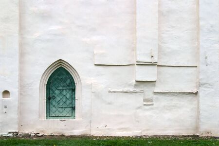 medieval russian church in Great Novgorod, Russiaの写真素材