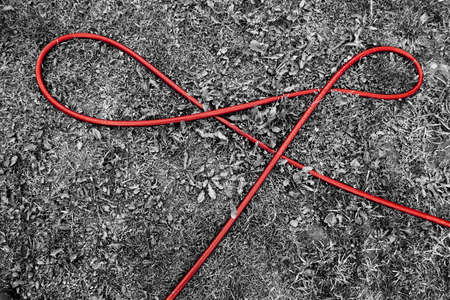 red pipeの写真素材