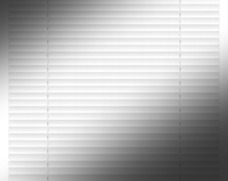 White horizontal Blinds window decoration interior of roomの写真素材