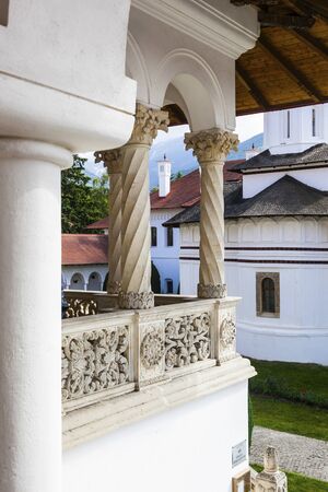 Chisinau, Moldova 29 June 2018: Sambata de Sus monastery orthodox monastery from Romania located in...