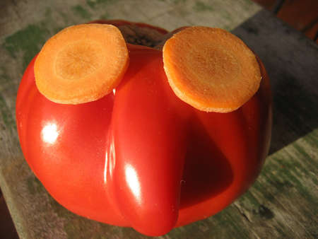 Tomato funnyの写真素材
