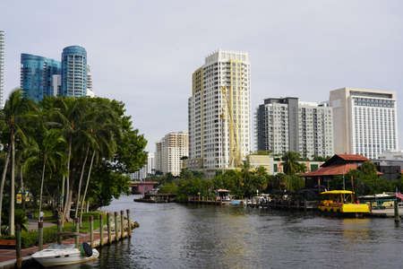 The colorful vibrant views of Key West Floridaのeditorial素材
