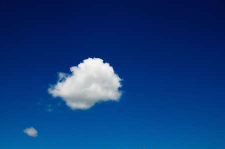 blue sky and cloud with soft focusの写真素材