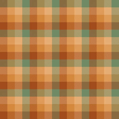 Tartan Fall Seamless Pattern Plaid. Eart tone color Tartan Flannel Shirt Patterns. Trendy Tiles Vector Illustration for Wallpapers.のイラスト素材