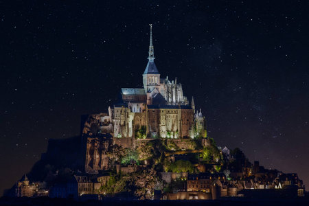 The Mont Saint-Michelのeditorial素材