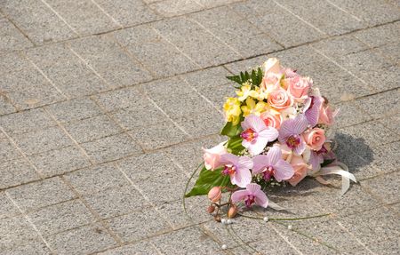 Wedding bouquetの写真素材