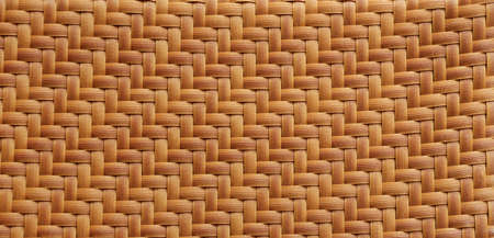 Straw mat texture. の写真素材