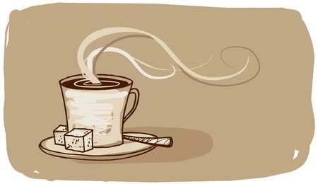 Coffee signのイラスト素材