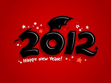 2012 year design in the form of a Dragon.