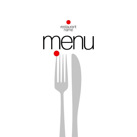 Restaurant Menu Card Design template. のイラスト素材