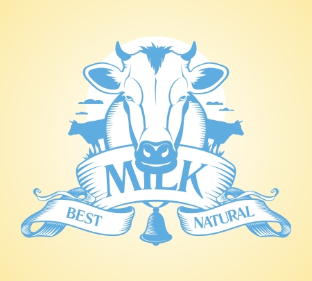 Best milk design template のイラスト素材
