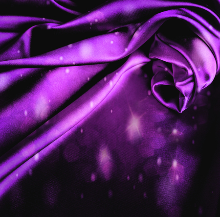 Glare dark violet satin background.の写真素材