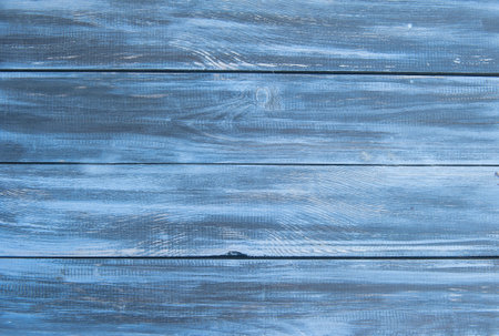 Blue color wooden background or wallpaper mockup