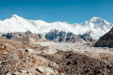 Beautiful mountain landscape in Himalaya