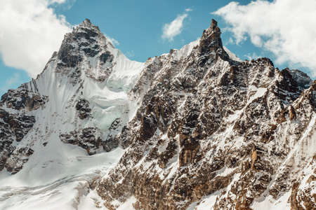 Beautiful mountain landscape in Himalayaの写真素材