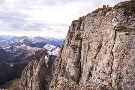 Powerful beautiful rocky mountainsの写真素材