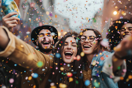 Very sad cat near an empty bowl.の素材