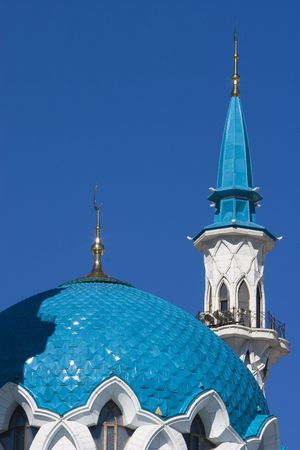 Qolsharif Mosque Kazan/Tatrstan symbolの写真素材