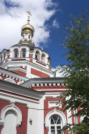 The Church of St. Barbara in Kazan (Tatarstan, the Russian Federation) の写真素材
