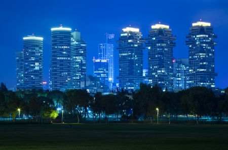 Luxury building in Tel Aviv - North Tel Avivの写真素材