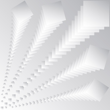 Vector illustration of abstraction in several columns of squares.のイラスト素材