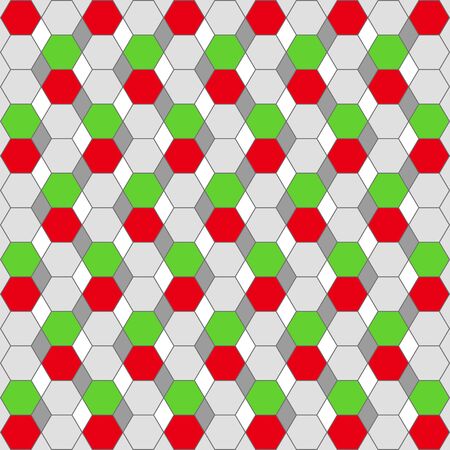 Vector illustration on an abstract background of the polygons.