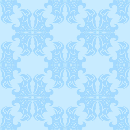 Illustration seamless texture with decorative ornaments.のイラスト素材