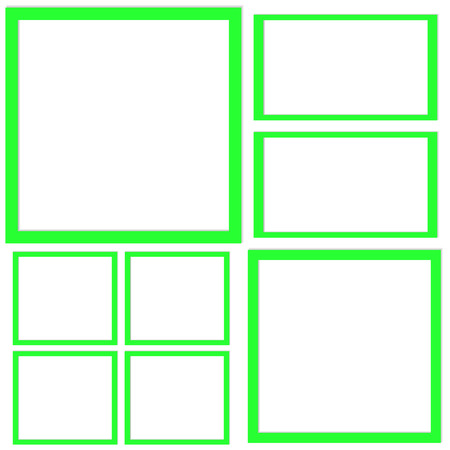 Vector illustration of abstract background with squares.のイラスト素材