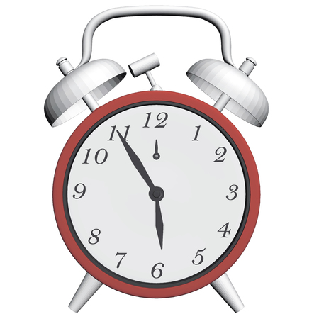 Alarm clock image illustration