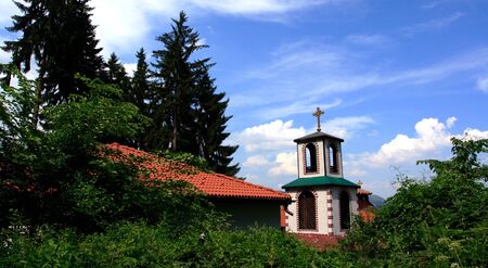 bulgarian old monasteri in deep forest