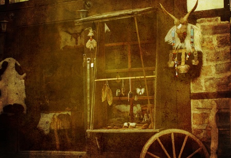 vintage traditional market for still life objects