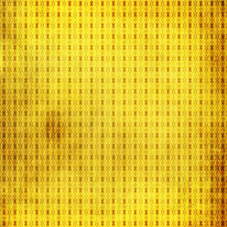 golden ornamental vintage textured pattern with manny identical shapes and linesの写真素材