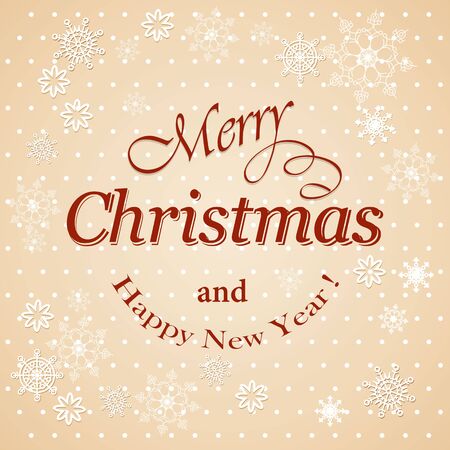 vector illustration christmas cardのイラスト素材